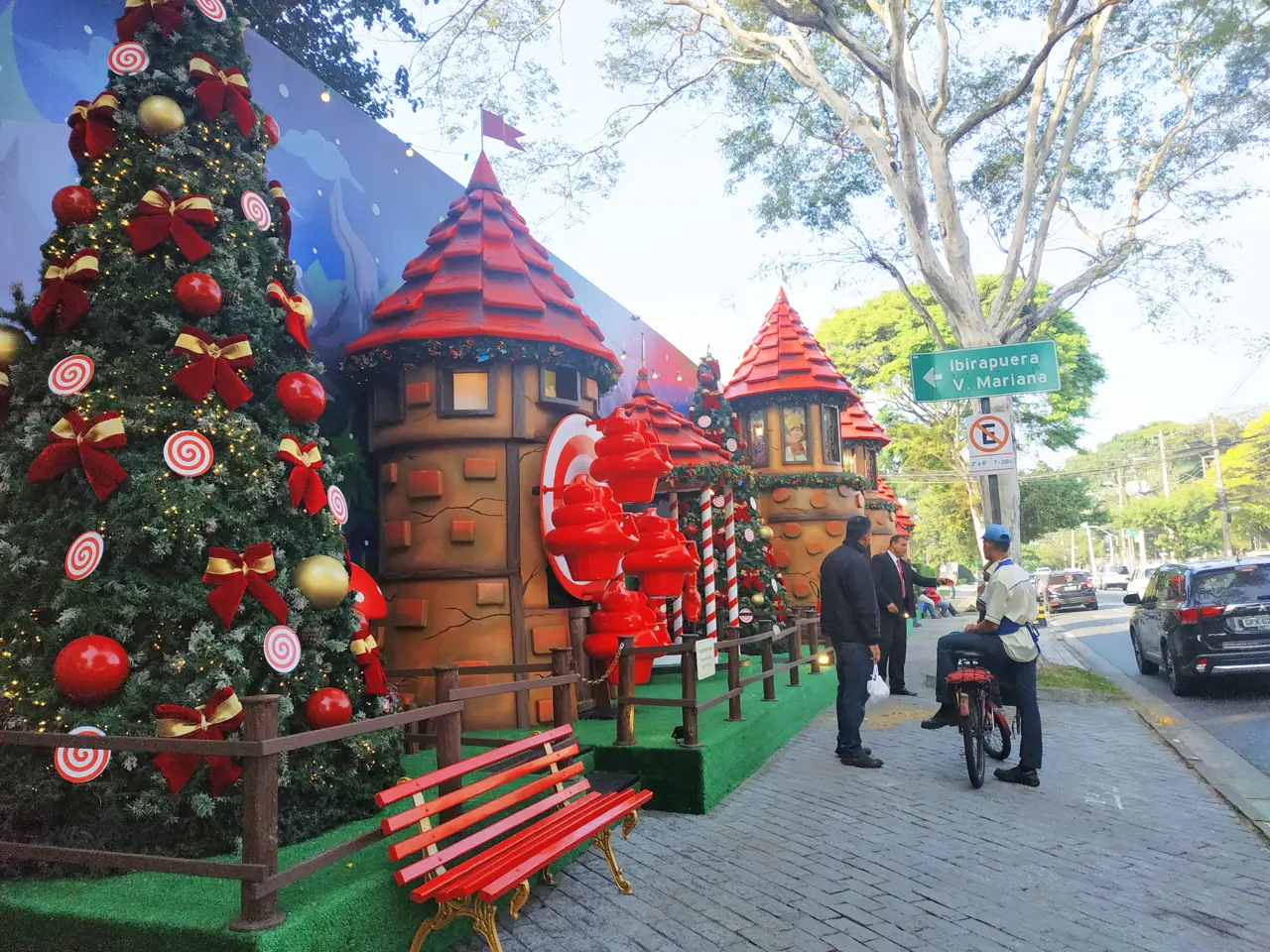 Cenário de Natal — Centro Comercial