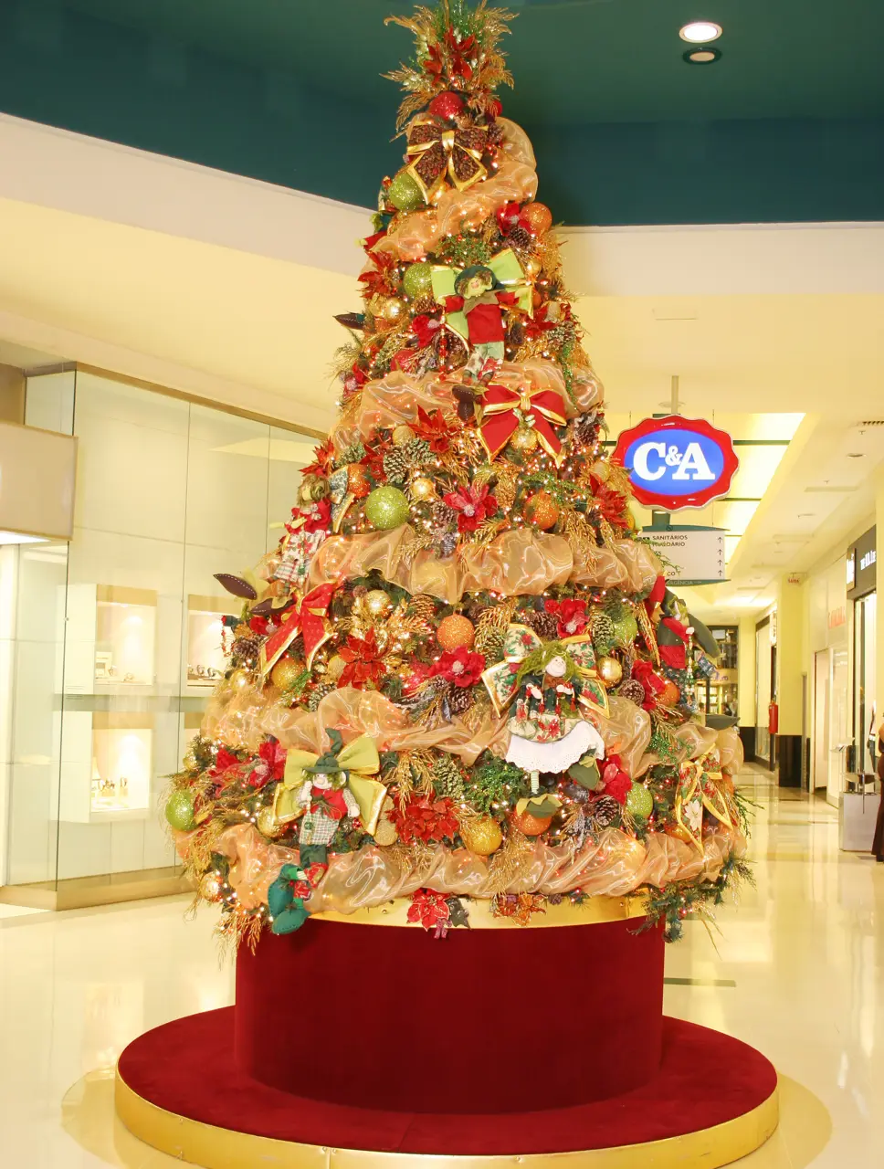Cenário de Natal — Centro Comercial